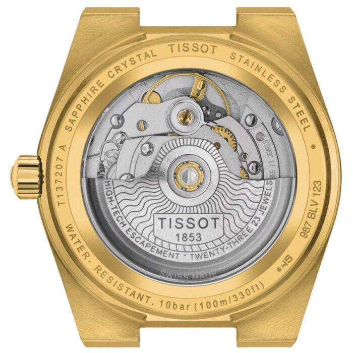 Tissot PRX Powermatic 80 Men's Gold Watch - T137.207.33.021.00 - Image 2